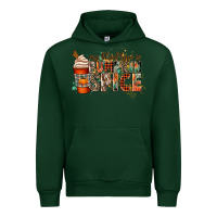 Forest Green my blood type is pumpkin spice Urban Hoodie - CowGirlArtShop