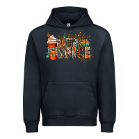Navy my blood type is pumpkin spice Urban Hoodie - CowGirlArtShop