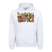 White my blood type is pumpkin spice Urban Hoodie - CowGirlArtShop