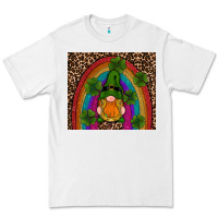 White st patricks day gnomes shamrock rainwow Premium Tee - RanaPortraitStore
