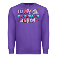Purple in my bridesmaid era Premium Sweatshirt - Artiststas