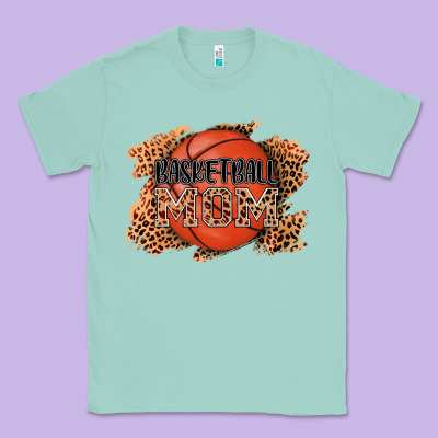 Basketball Mom Classic Tee Designed By Adodesignshop
