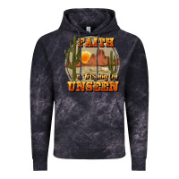 Cloud Black faith is trusting the unseen Vintage Hoodie - JahusDesignShop