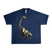 Navy brachiosaurus Urban Heavy Tee - Artiststas