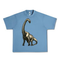 Pebble Blue brachiosaurus Urban Heavy Tee - Artiststas
