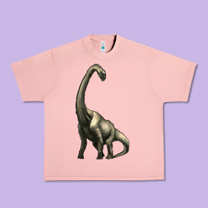 Brachiosaurus Urban Heavy Tee Designed By Artiststas