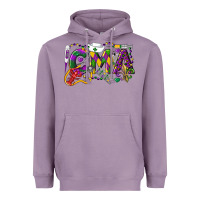Lavender CMA Certified Medical Assistant Mardi Gras Heavyweight Hoodie - LillyAllenDesigns
