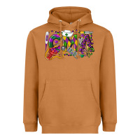 Meerkat CMA Certified Medical Assistant Mardi Gras Heavyweight Hoodie - LillyAllenDesigns