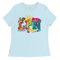 Baby Blue lpn summer Ladies Tee - RanaPortraitStore