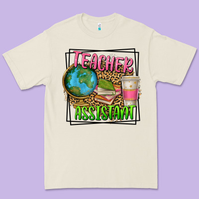Teacher Assistant Premium Tee Designed By Texasbilliewilder