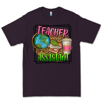 Plum teacher assistant Premium Tee - texasbilliewilder