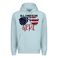 Blue Mist All American Girl Premium Hoodie - Bettercallsaul