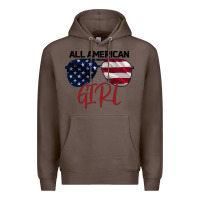 Coffee All American Girl Premium Hoodie - Bettercallsaul