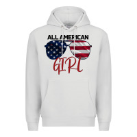 Dove Grey All American Girl Premium Hoodie - Bettercallsaul