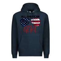 Navy All American Girl Premium Hoodie - Bettercallsaul