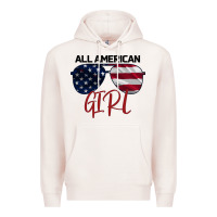 Pale Pink All American Girl Premium Hoodie - Bettercallsaul