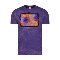Cloud Purple halloween background Vintage Tee - BundleAndBundleShop