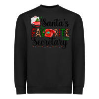 Black santa's favorite secretary Heavyweight Sweatshirt - AdoDesignShop