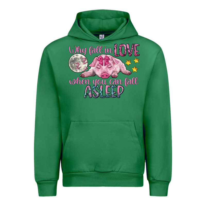 Why Fall In Love When You Can Fall Asleep Urban Hoodie by CowGirlArtShop | Teevron