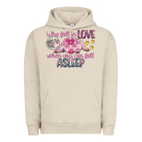 Pigment French Oak why fall in love when you can fall asleep Urban Hoodie - CowGirlArtShop