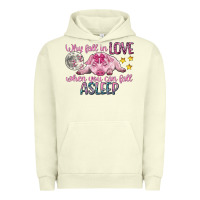 Pigment Pistachio why fall in love when you can fall asleep Urban Hoodie - CowGirlArtShop