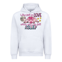 White why fall in love when you can fall asleep Urban Hoodie - CowGirlArtShop