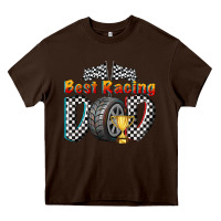 Best Racing Dad Heavy Core Tee | Teevron