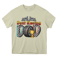 Mossy best racing dad Heavy Core Tee - texasbilliewilder