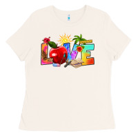 Bone love teacher summer Ladies Tee - RanaPortraitStore