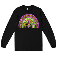 Black mardi gras rainbow Long Sleeve Tee - Jasminsmagicworld