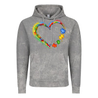 Cloud Rock autism heart Vintage Hoodie - JahusDesignShop