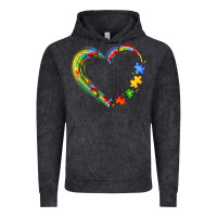 Autism Heart Vintage Hoodie | Teevron