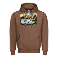 Chestnut wild wild west Zipper Hoodie - NancyCooperArtShop