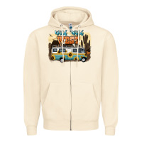Sandshell wild wild west Zipper Hoodie - NancyCooperArtShop