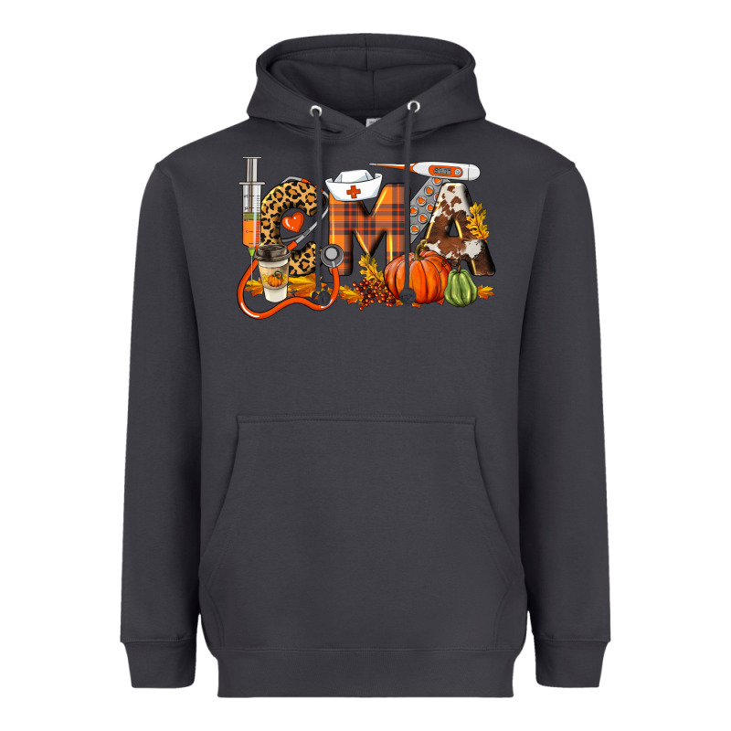 Fall Cma Certified Medical Assistant Heavyweight Hoodie by LillyAllenDesigns | Teevron