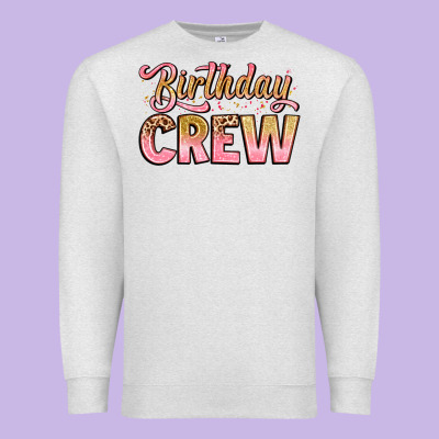 Birthday Crew Premium Sweatshirt Designed By Artiststas