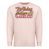 Pale Pink birthday crew Premium Sweatshirt - Artiststas