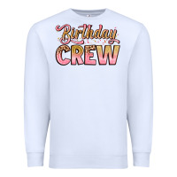 White birthday crew Premium Sweatshirt - Artiststas