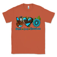 Copper peace love  gemstone Classic Tee - AdoDesignShop