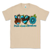 Mushroom peace love  gemstone Classic Tee - AdoDesignShop