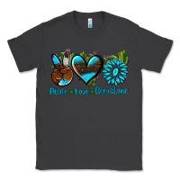 Smoke peace love  gemstone Classic Tee - AdoDesignShop