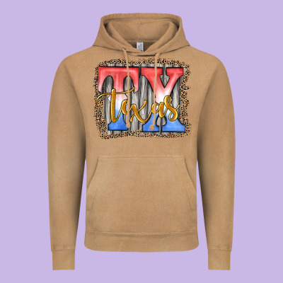 Tx Texas Vintage Hoodie Designed By Jahusdesignshop