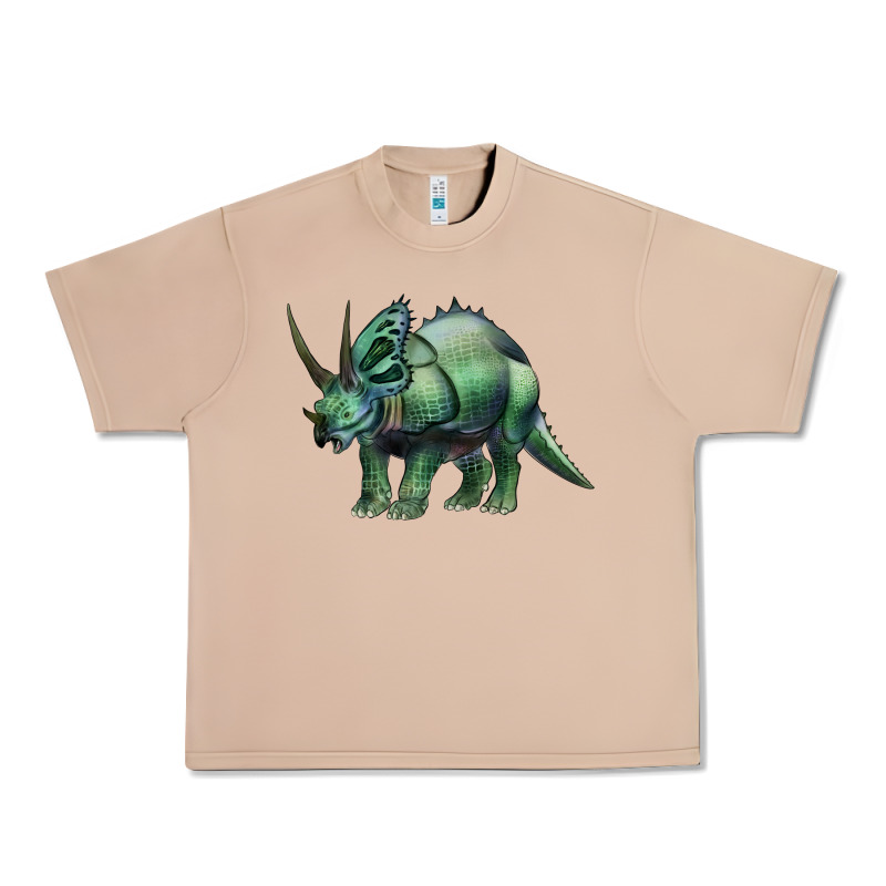 Dinosaur Triceratops Urban Heavy Tee by Artiststas | Teevron