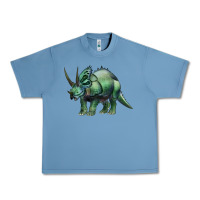 Pebble Blue dinosaur triceratops Urban Heavy Tee - Artiststas