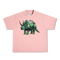 Salmon dinosaur triceratops Urban Heavy Tee - Artiststas