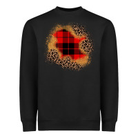 Black christmas patch Heavyweight Sweatshirt - JahusDesignShop