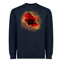 Navy christmas patch Heavyweight Sweatshirt - JahusDesignShop