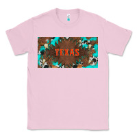 Bubblegum Pink western texas and bullskulls with turquoise and leopard licanse plate Classic Tee - Artiststas