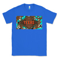 True Royal western texas and bullskulls with turquoise and leopard licanse plate Classic Tee - Artiststas