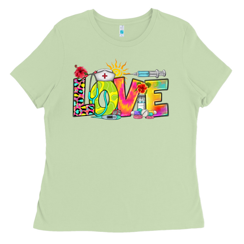 Love Nurse Summer Ladies Tee by RanaPortraitStore | Teevron